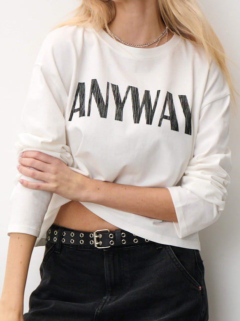 Sinsay Women's White Oversized Cotton Long Sleeve Blouse | Sinsay In Lebanon