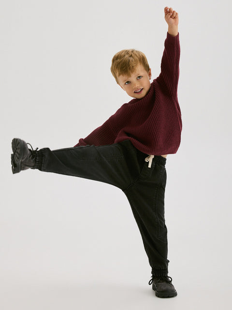 Reserved Baby Boy's Black Jogger Jeans | Reserved In Lebanon