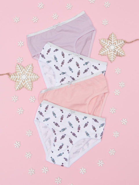 Sinsay Baby Girl's Multi Graphic Printed 4pc Brief | Sinsay in Lebanon