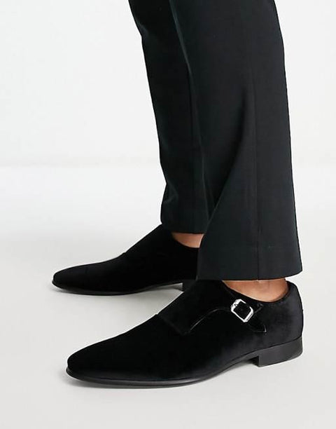 Asos Design Men's Black Casual Shoes ANS1048