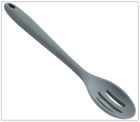 Lomenox Silicone Grey Slotted Spoon LM2212-1040
