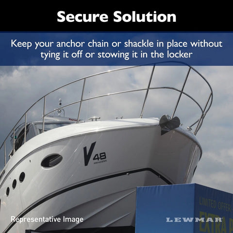 Lewmar Boat Anchor Lock for Anchors up to 55 lbs., Stainless Steel | Lewmar In Lebanon