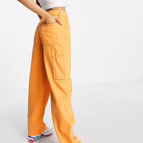 Asos Design Women's Orange Jeans ANF499 (LR65) shr