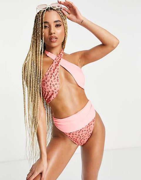 Asos Design Women's Pink Bikini Bottom ANF3190