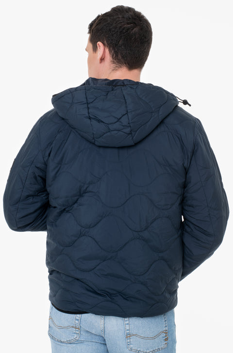 Tom Tailor Men's Navy Quilted Jacket | Tom Tailor In Lebanon