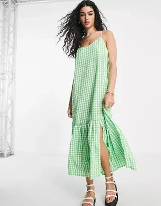 Asos Design  Women's Green Dress ANF1022