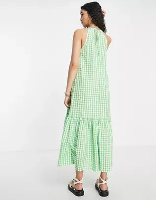 Asos Design  Women's Green Dress ANF1022
