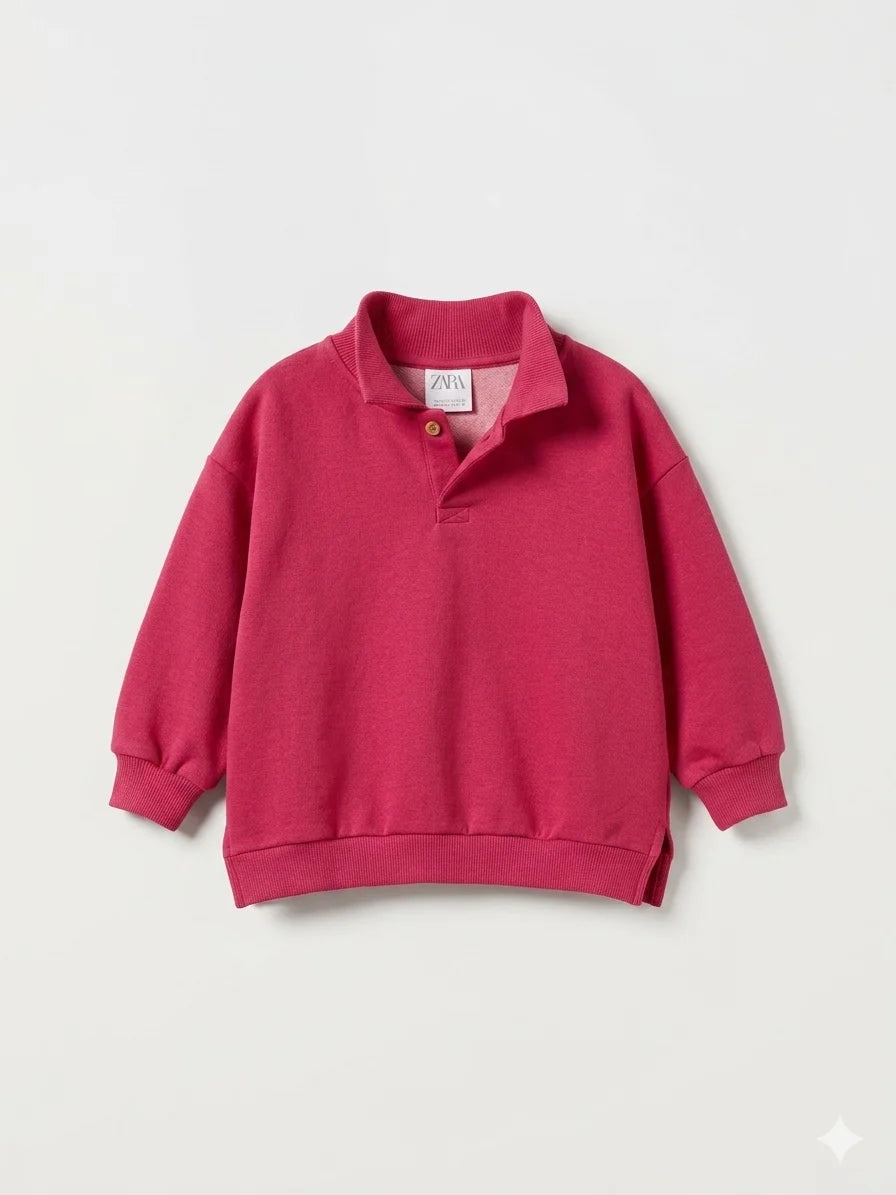 Zara Girl's Fuchsia Sweatshirt | Zara In Lebanon