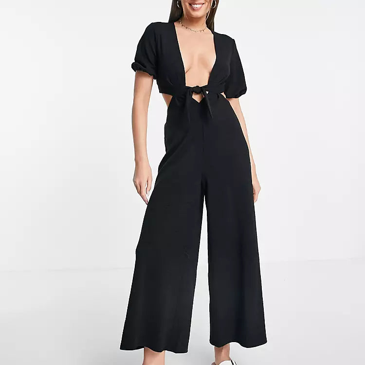 Asos Design Women's Black Jumpsuit ANF1846