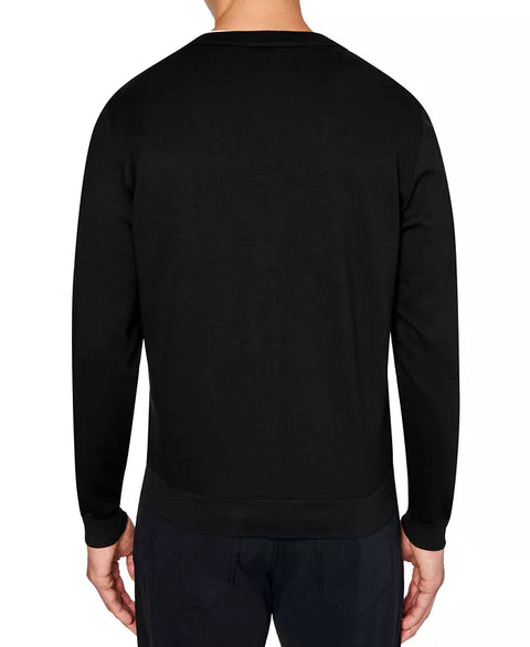 Tallia Men's Black Slim-Fit Herringbone Cardigan |Tallia In Lebanon