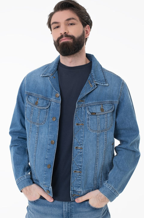 Lee Men's Blue Rider Regular Jacket |Lee In Lebanon