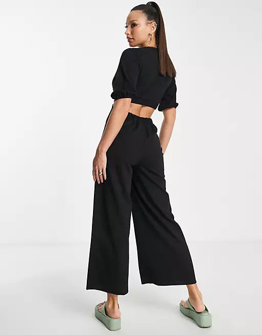 Asos Design Women's Black Jumpsuit ANF1846