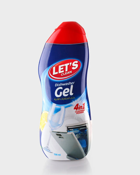 Let's Dishwasher Gel with Lemon Fragrance 700ml | Let's Clean In Lebanon