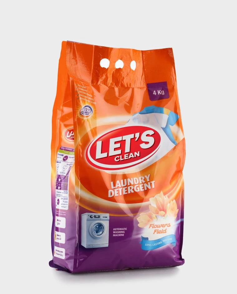 Let's Clean Laundry Detergent Powder 4kg