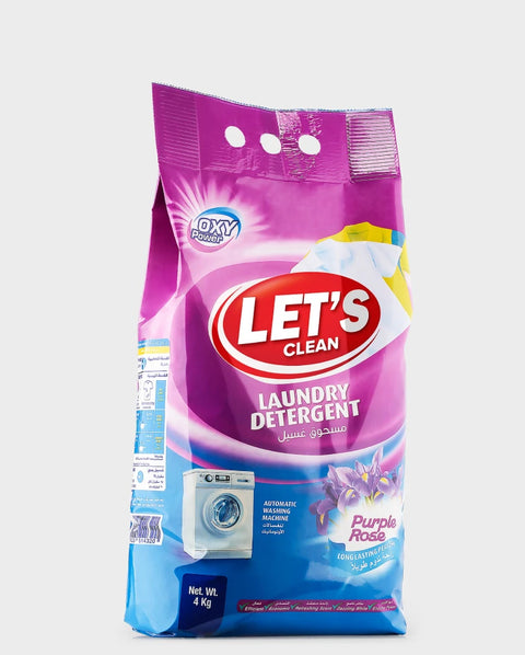 Let's Clean Laundry Detergent Powder 4kg | Let's Clean In Lebanon