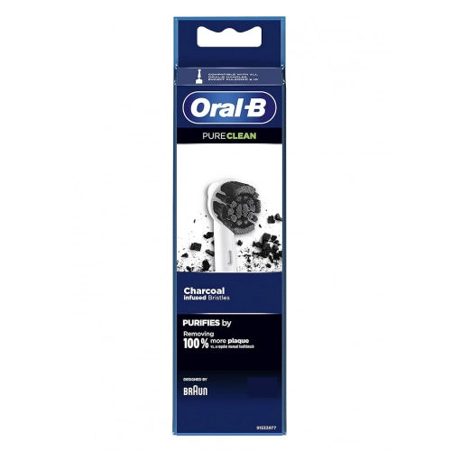 Oral-B Pure Clean Charcoal Infused Replacement Brush Heads Electric Toothbrush Heads| Oral-B In Lebanon