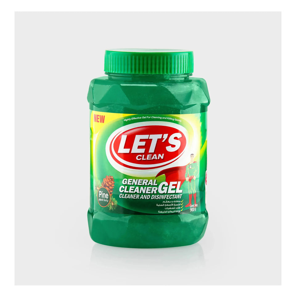 Let's Clean Pine General Cleaner Gel 900ml (Green) | Let's Clean In Lebanon