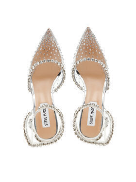Steve Madden Women's Clear Vaporize Heels | Steve Madden In Lebanon