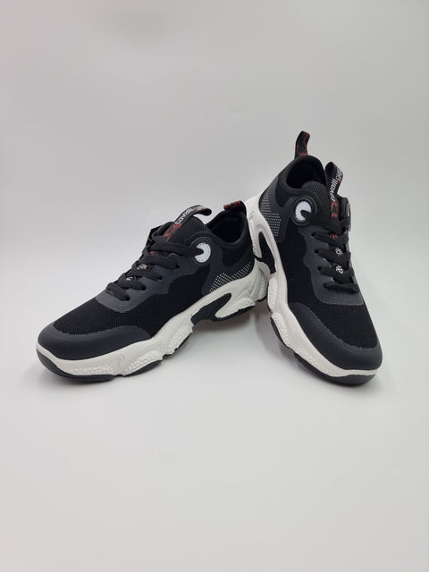 Cavalli Class Sport Men's Black & White Roberto Sneakers |Cavalli Class Sport In Lebanon