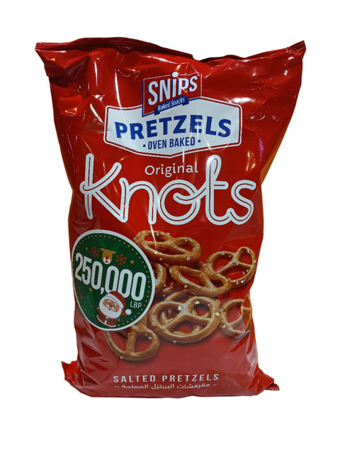 Snips Pretzels Oven Baked Original Knots 780g