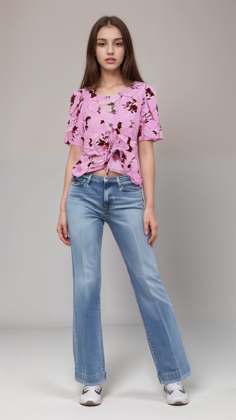 Asos Design Women's Pink Blouse ANF3446