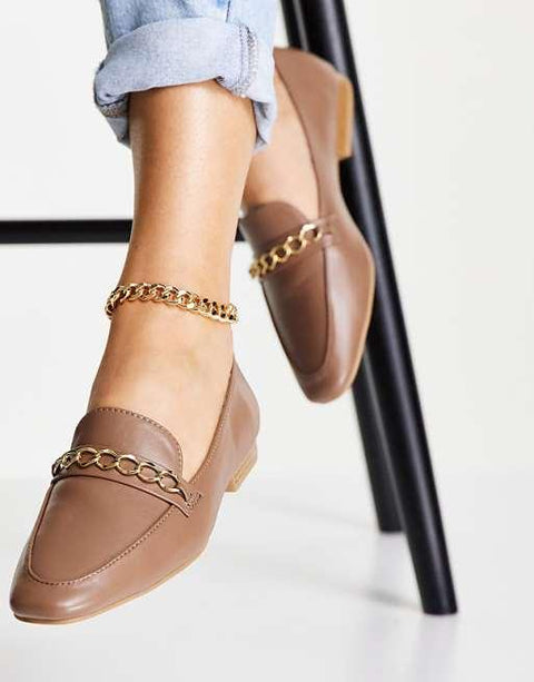 Asos Design Women's Brown Casual Shoes ANS775