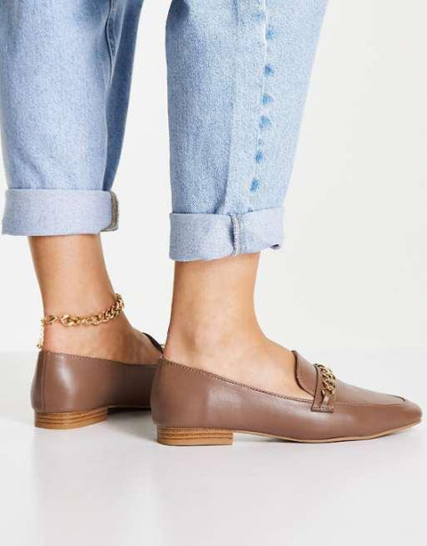Asos Design Women's Brown Casual Shoes ANS775