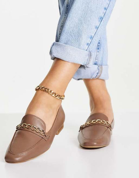 Asos Design Women's Brown Casual Shoes ANS775