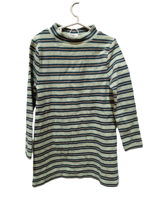 S.Oliver Girl's Green Long-Sleeve Dress SOL481