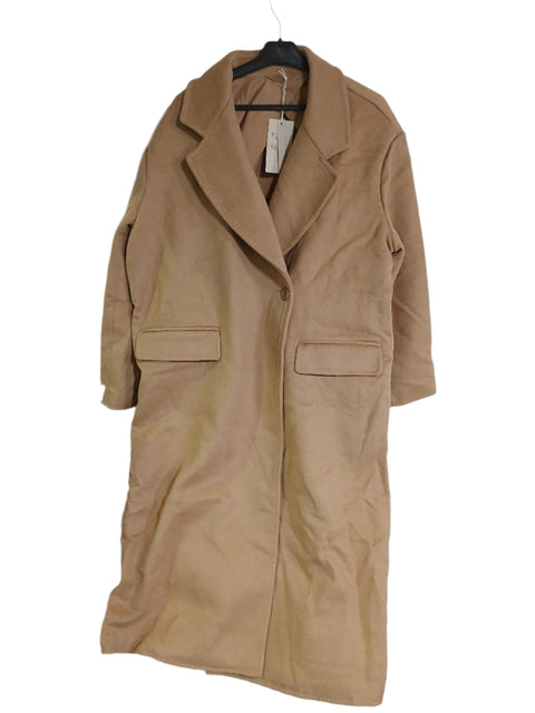 Leger Women's Camel Long Coat |Leger in Lebanon
