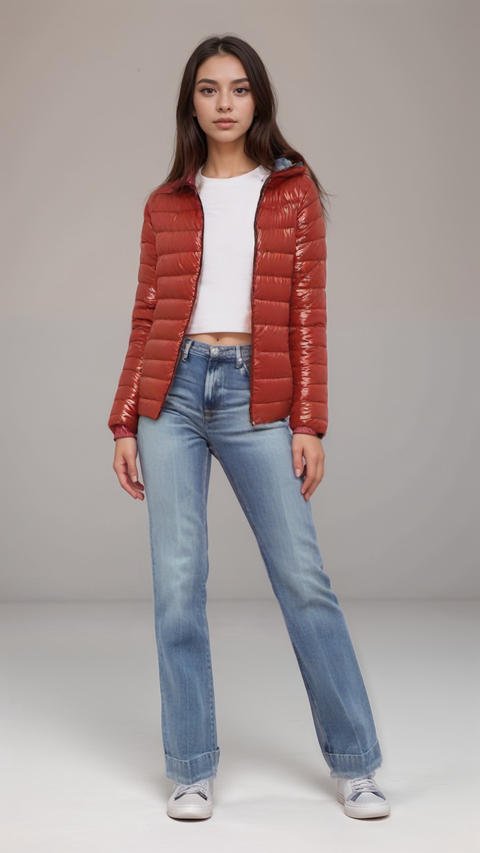 S.Oliver Women's Red Puffer Jacket |S.Oliver in Lebanon