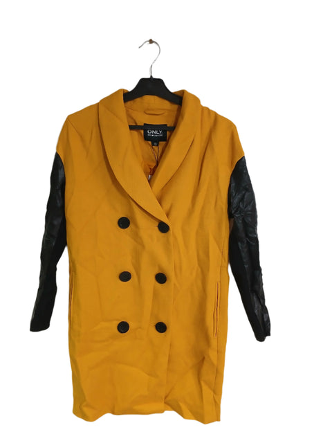 Only Women's Yellow Long-Sleeve Coat |Only in Lebanon