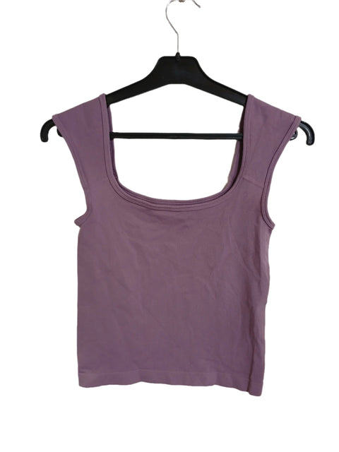 Planet Heart Women's Purple Sleeveless Crop Top | Planet Heart In Lebanon
