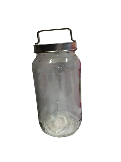 SD Glass Jar With Metal Lid 1062ml | SD In Lebanon