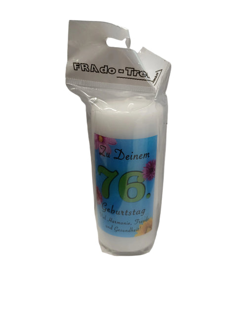 Frado-Trend For Your 76th Birthday Candle | Frado-Trend In Lebanon