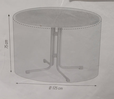 Acamp Transparent Cylindrical Table Sun Cover W125 x H75 cm | Acamp In Lebanon