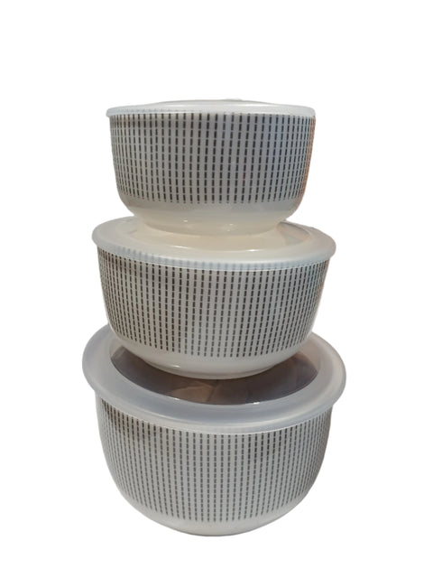 Vivess 3 Porcelain Food Storage Containers | Vivess In Lebanon