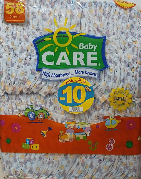 Baby Care 58 Diapers X-Large 12-20 kg (-10% Disc) | Baby Care In Lebanon