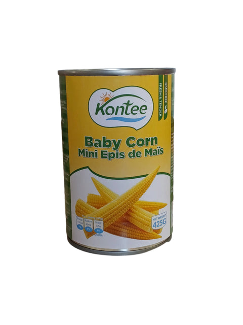 Kontee Canned Baby Corn 425g | Kontee In Lebanon