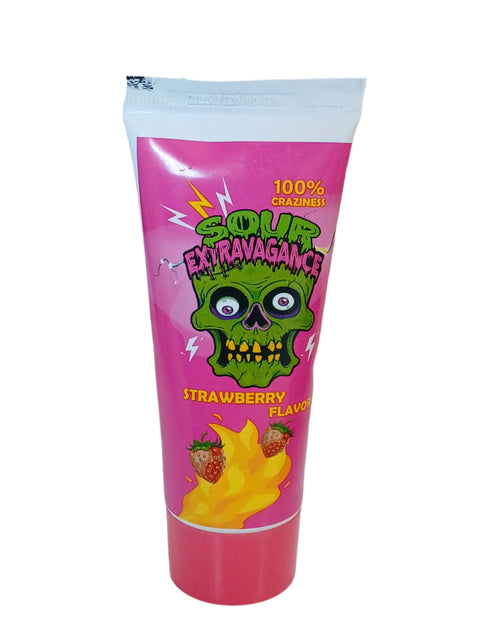 Sour Extravagance Sour Liquid Candy Strawberry flavor 80g | Sour Extravagance In Lebanon