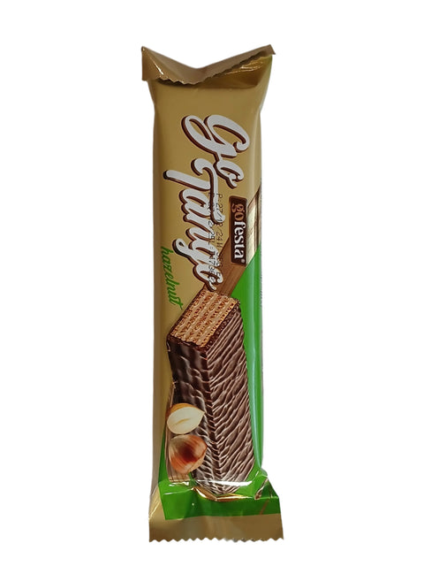 Go Festa Go Tango Hazelnut Milk Chocolate Coated Wafer Filled With Hazelnut Cream 35g | Go Festa In Lebanon