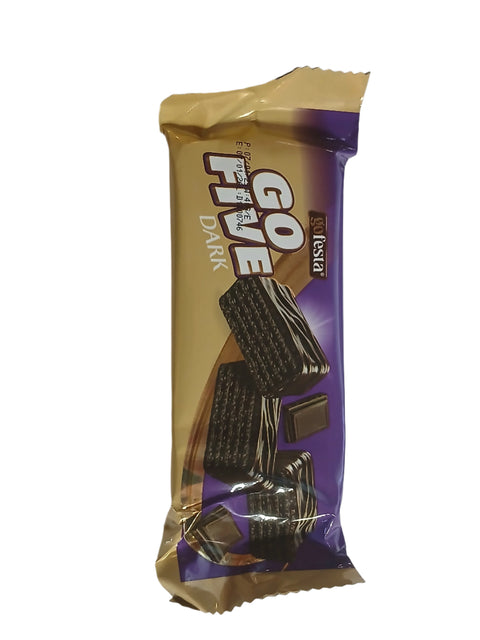 Go Festa Go Five Dark Chocolate Coated Wafer Filled With Dark Cream 40g | Go Festa In Lebanon