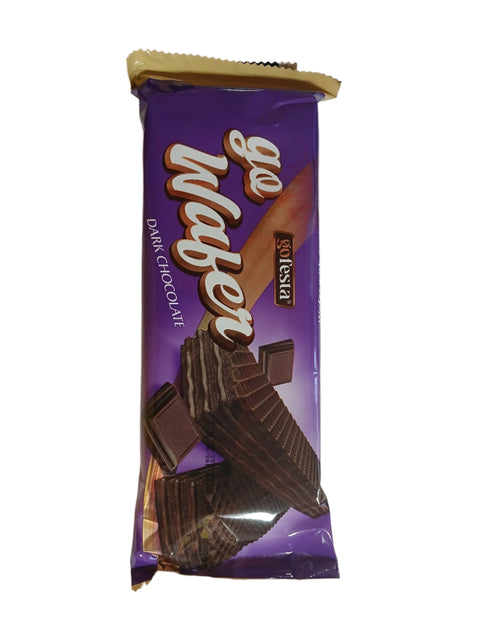 Go Festa Go Wafer Dark Chocolate Wafer Filled With Cocoa & Dark Chocolate Cream 80g | Go Festa In Lebanon