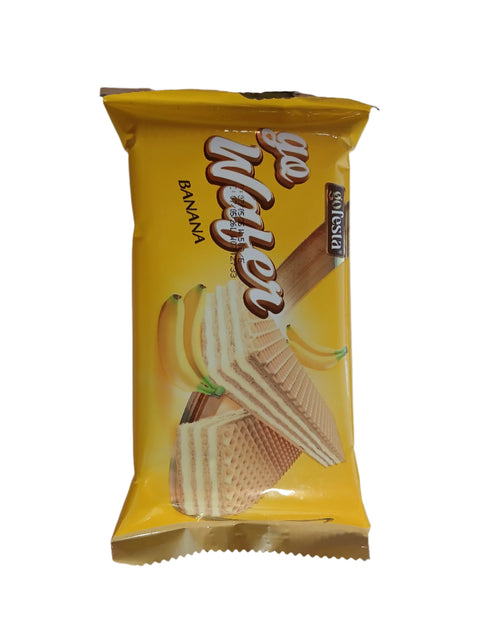 Go Festa Go Wafer Banana Wafer Filled With Banana Cream 50g | Go Festa In Lebanon