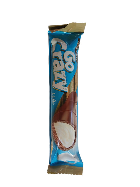 Go Festa Go Crazy Milk Chocolate Filled With Milk Cream & Biscuit 36g | Go Festa In Lebanon