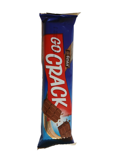 Go Festa Go Crack Milk Chocolate Filled With Crispy Rice 35g | Go Festa In Lebanon