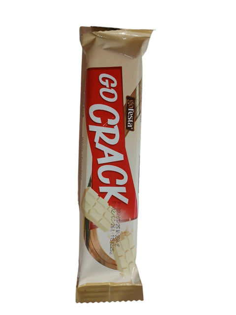 Go Festa Go Crack White Chocolate Filled With Crispy Rice 35g | Go Festa In Lebanon