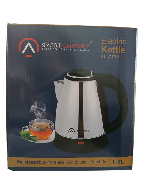 Smart Germany Stainless Steel Electric Kettle 1.8L ZL-7771 | Smart Germany In Lebanon