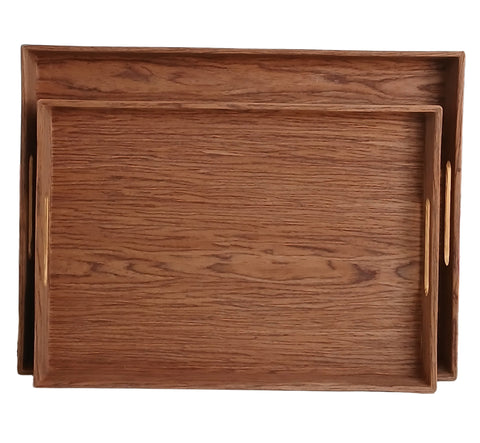 Turkomaz Wooden Serving Trays Set Of 2pcs | Turkomaz In Lebanon