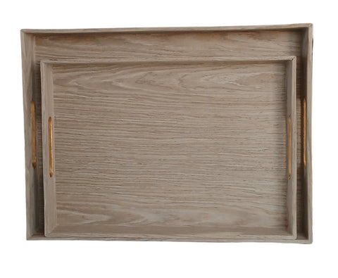 Turkomaz Wooden Serving Trays Set Of 2pcs | Turkomaz In Lebanon
